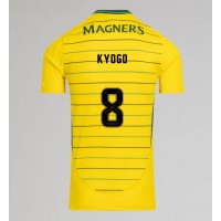 Camisa de Futebol Celtic Kyogo Furuhashi #8 Equipamento Secundário 2024-25 Manga Curta